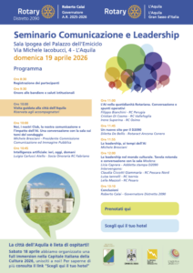 SEMINARIO COMUNICAZIONE E LEADERSHIP